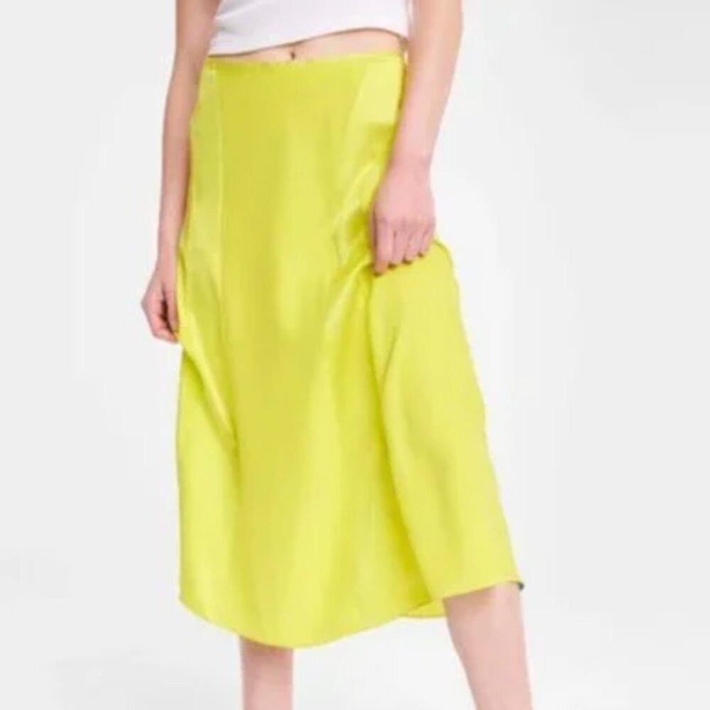 Rag & Bone Lucille Silk Midi Skirt